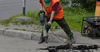 Демонтаж дорожных покрытий в Мысках - асфальтовых и бетонных покрытий от Сварной-Мси от 578 рублей